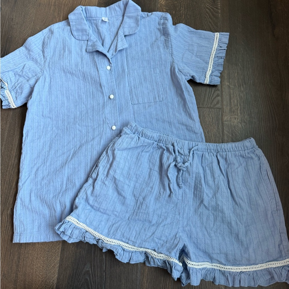 Blue Pajama Set
